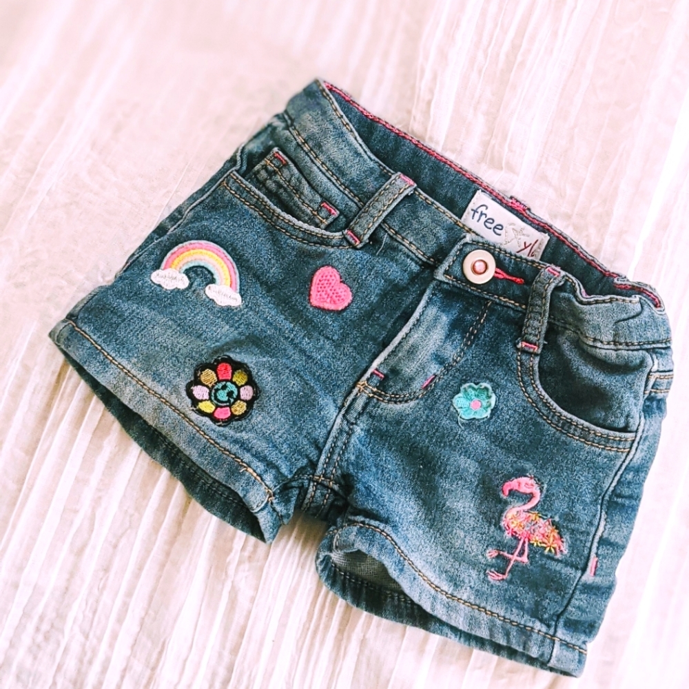 Girls Denim Shorts